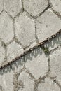 Iron chain on the wall Royalty Free Stock Photo