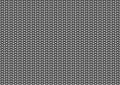 Chain mail medieval seamless pattern on white background. Metal chain armor texture. Steel rings, silver chainmail vector