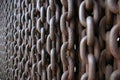 Chain perspective Royalty Free Stock Photo