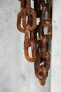 Chain rusted Royalty Free Stock Photo