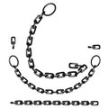 Chain set Royalty Free Stock Photo