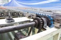 The chain and shaft drive Line Conveyor