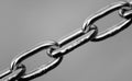 Chain symbol of tenacity Royalty Free Stock Photo