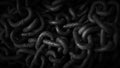 Chain texture background with copy space Royalty Free Stock Photo