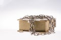 Chained book Royalty Free Stock Photo