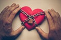 Chained heart