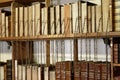 Wimborne Minster England. The chained library.