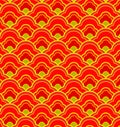 Chainess pattern1 Royalty Free Stock Photo