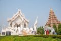 Thai-Chinese temple - wat hyua pla kang - Chiang Rai Province Northern Thailand