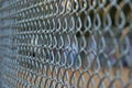 Chainlink Fence Royalty Free Stock Photo