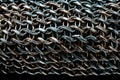 Chainmail Texture Background, Detailed