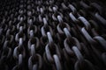 Chains (detail of the Iron Curtain monument in Budapest) Royalty Free Stock Photo