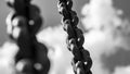 Chains under the blue sky Royalty Free Stock Photo