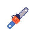 Chainsaw Icon for Lumber Processing