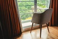 Chair in apartment room
