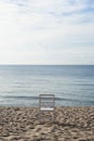 Chair on the beach.