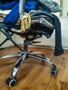 Chair with Clothes at Room