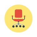 Chair Color Vector Icon which can easily modify or edit