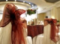 Chair covers Royalty Free Stock Photo