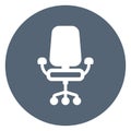 Chair, furniture Isolated Vector Icon that can be easily modified or edit