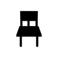 Chair icon vector graphic design illustration