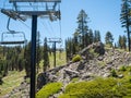 Chair lift in the Summer, Northstar