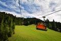 Chair lift transportation in Sankt Ulrich am Pillersee to Jakobskreuz Cross,