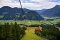 Chair lift transportation in Sankt Ulrich am Pillersee to Jakobskreuz Cross,