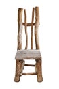 Chair made of poorly treated wood