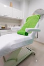 Chair in modern healthy beauty spa salon. Interior of treatment room. Royalty Free Stock Photo