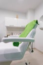 Chair in modern healthy beauty spa salon. Interior of treatment room. Royalty Free Stock Photo