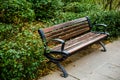 The chair in the park Royalty Free Stock Photo