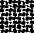Chair pattern seamless. Office Chairs background Royalty Free Stock Photo