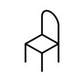 Chair sign icon. Office chair symbol