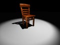 Chair on stage 2