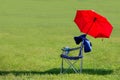 Chair and Umbrella