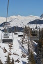 Chairlift At Alp Staetz