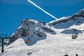 Chairlift from Formigal. Royalty Free Stock Photo