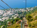 Chairlift on Monte Solaro, Capri, Italy