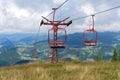 Chairlift Royalty Free Stock Photo