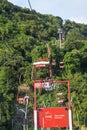 Chairlift of Sao Vicente SP Brazil