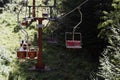 Chairlift at a ski resort