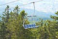 Chairlift at the Wurmberg near Braunlage
