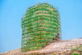 Chairman MAO`s head in maint Royalty Free Stock Photo