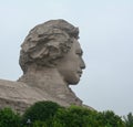 Chairman Mao statue in Changsha Royalty Free Stock Photo