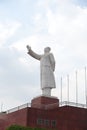 Chairman Mao Ze statue in chengdu of China Royalty Free Stock Photo