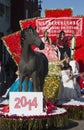 Chairperson K?ng Ch?ng-ChÃ¯Â¿Â½ng of Taipei, Taiwan, 115th Golden Dragon Parade, Chinese New Year, 2014, Year of the Horse, Los Angel Royalty Free Stock Photo