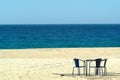 Chairs in the beach