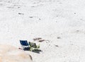Chairs on the beach Royalty Free Stock Photo