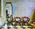 Chairs of Cathedral of Almudena